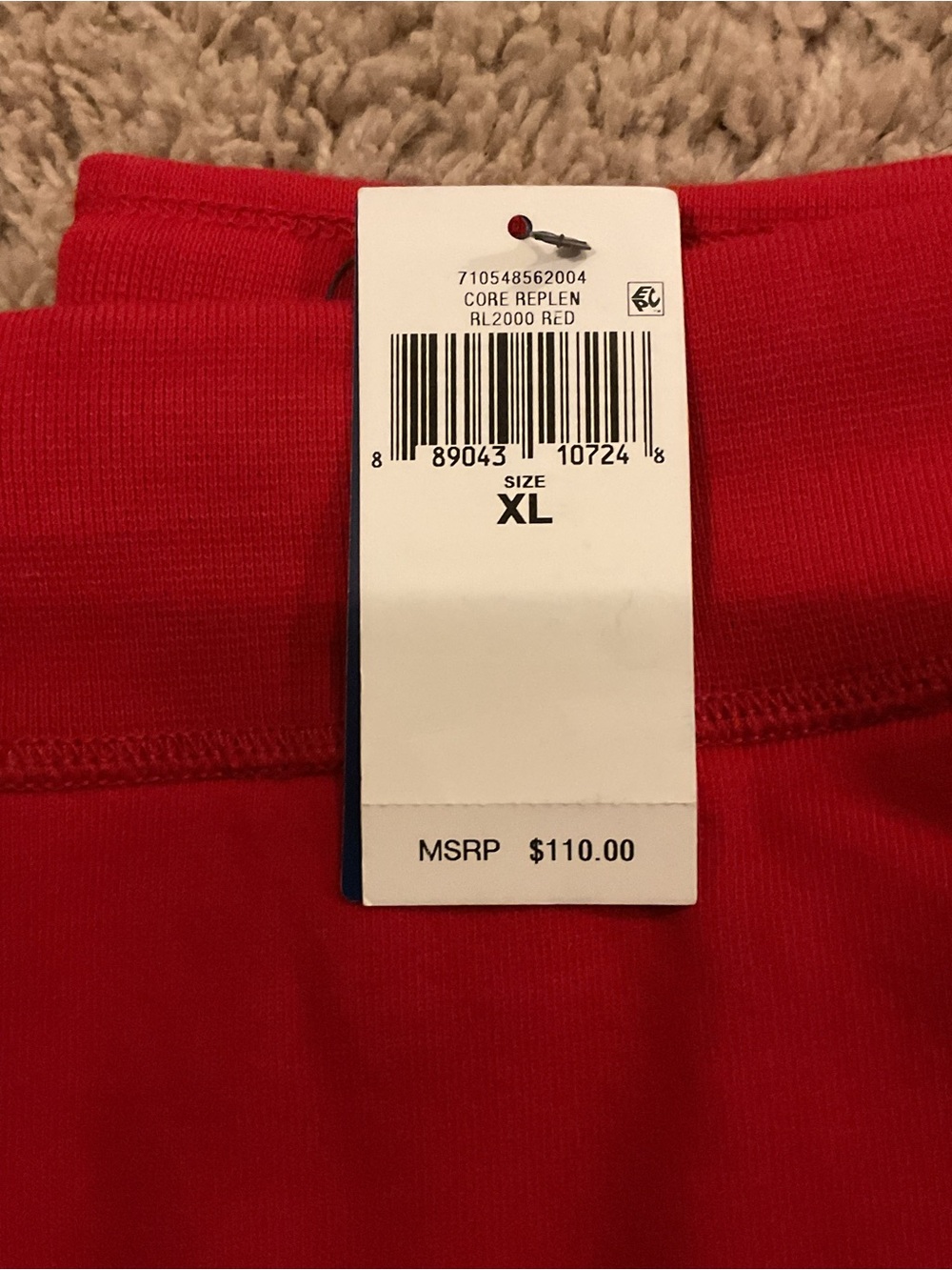 Polo by Ralph Lauren Red Men’s Knit Joggers - Picture 2 of 4